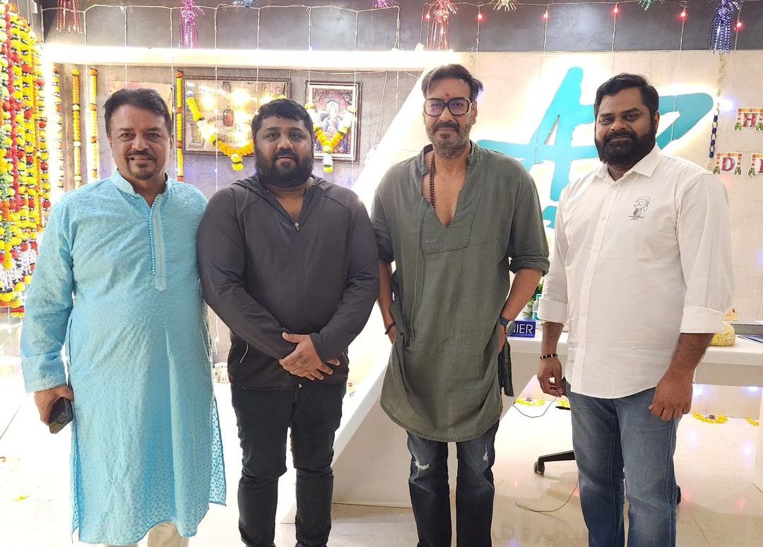2-3 meeting happened between @StudioGreen2 Founder @kegvraja and @ajaydevgn Sir for their collaboration.
@StudioGreen2 offered 2-3 films to @ajaydevgn and he have yet to take a decision. 

Director :- @AjayGnanamuthu