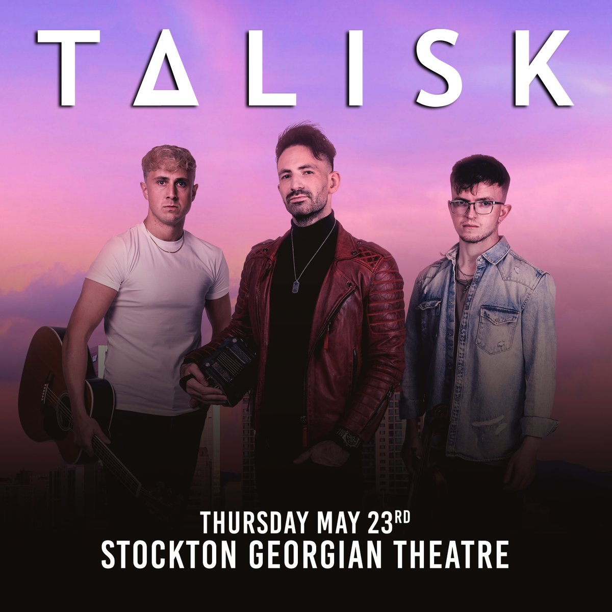 Thursday 23rd May - @TaliskMusic Ground-breaking, chart-topping, genre-bending, globetrotting, instantly enthralling... it’s little wonder that Talisk rank highly amongst the most in-demand folk-based groups to emerge from Scotland in the last decade. 🎟 georgiantheatre.co.uk/live-event/ven…