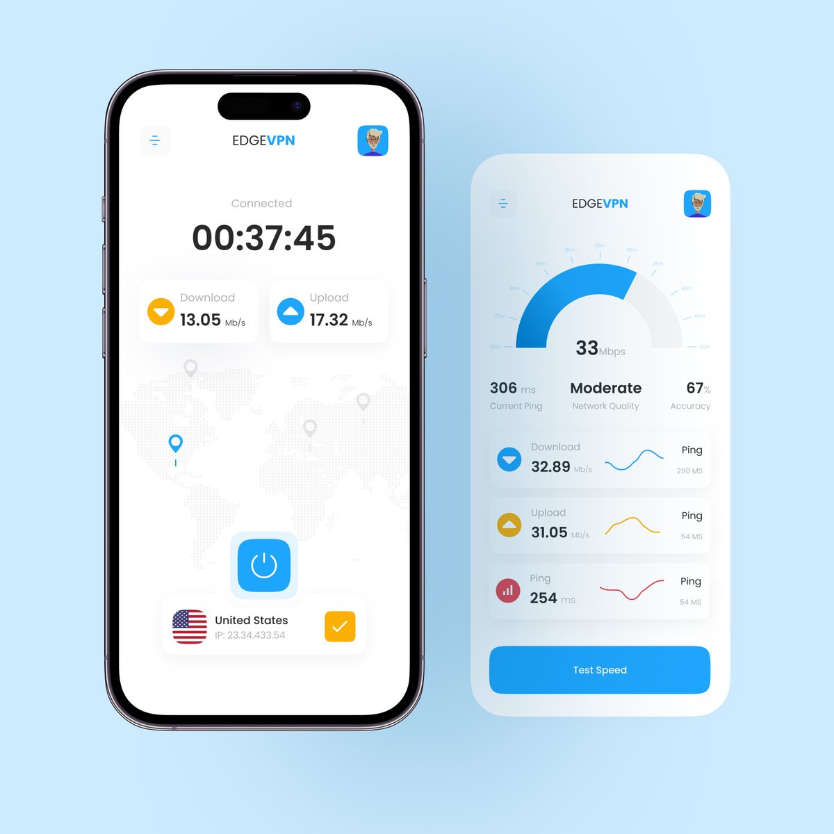 VPN Mobile App UI Design
.
Checkout Our profile here: dribbble.com/devignedgeagen…
.
 Drop a mail for your project: hello@devignedge.com
.
#VPNService #vpnapp #vpnmobileapp #VPN #vpnappui #appbrainy #uxbrainy #instauiux #uidesigner #appdesign #dribbble #behance #devignedge #mhmanik02