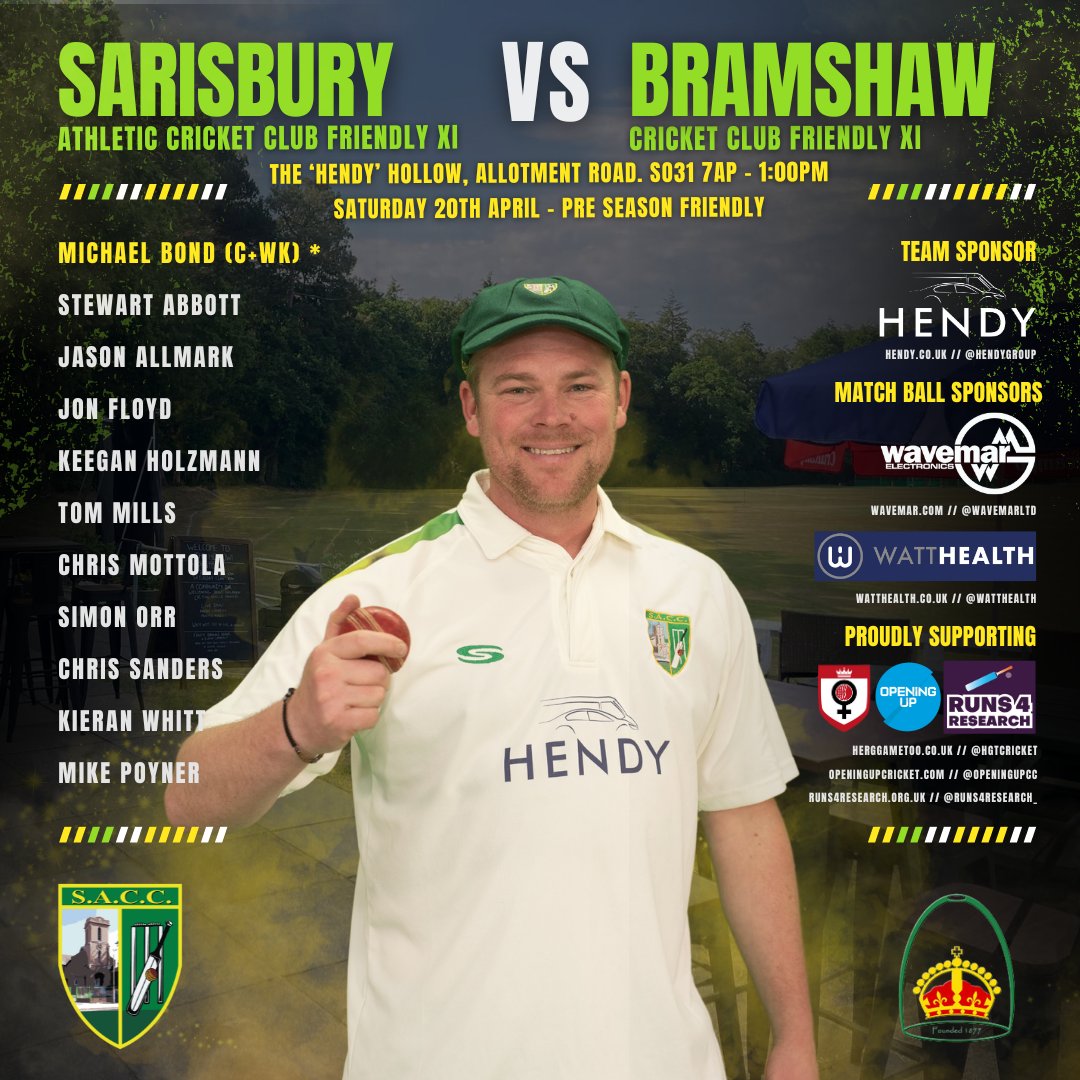 Sarisbury Athletic CC tweet media