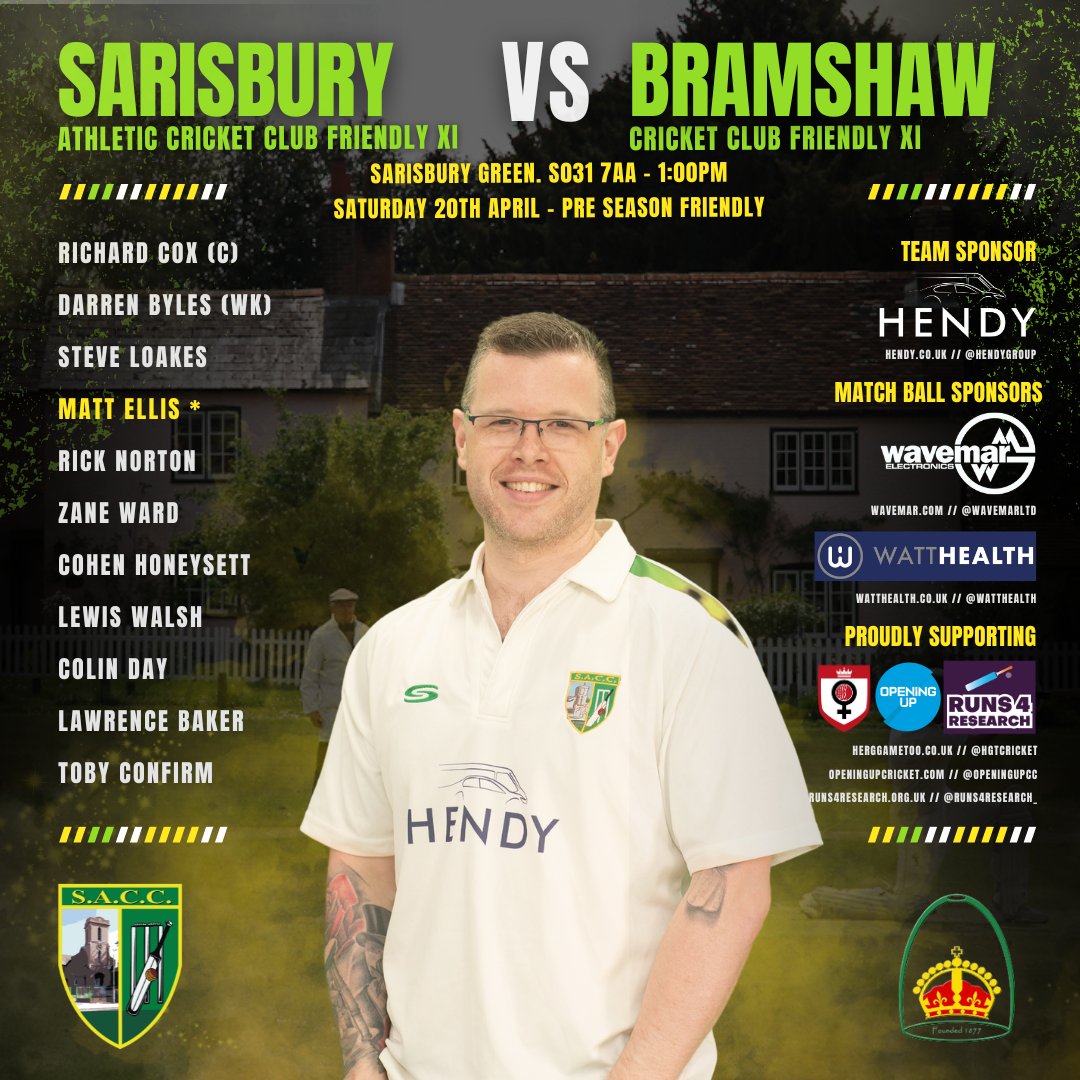 Sarisbury Athletic CC tweet media