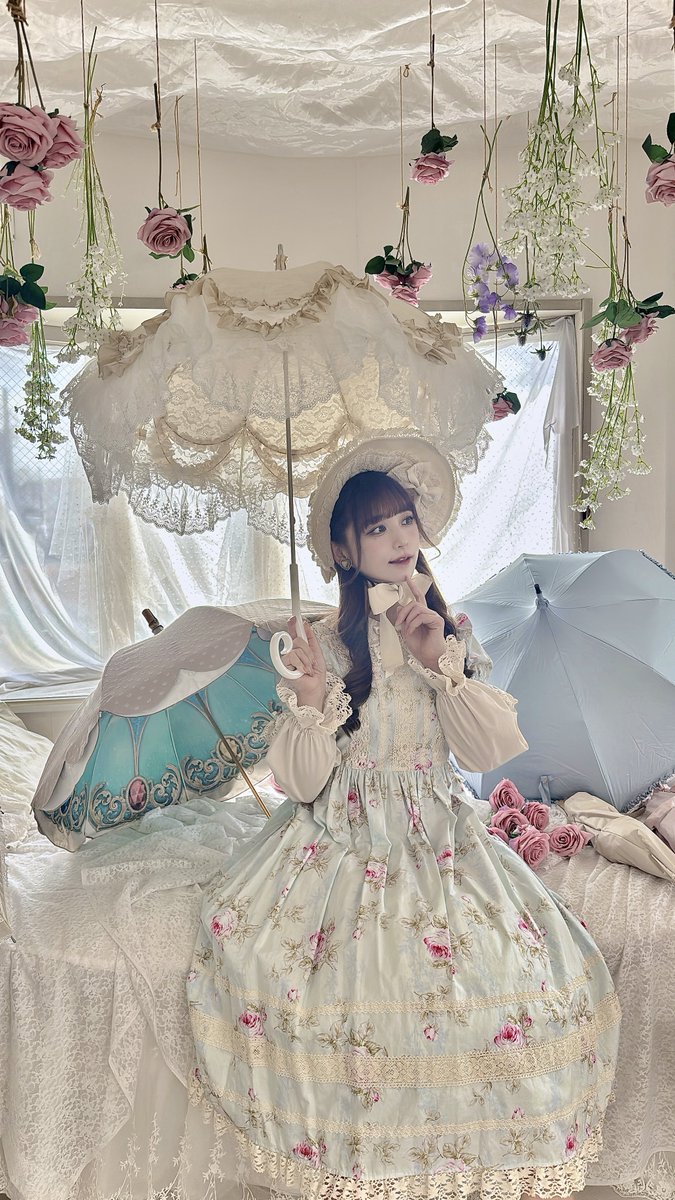 Apleberute (アプレビュート)撮影&展示会でした☂️ロリィタにぴったり