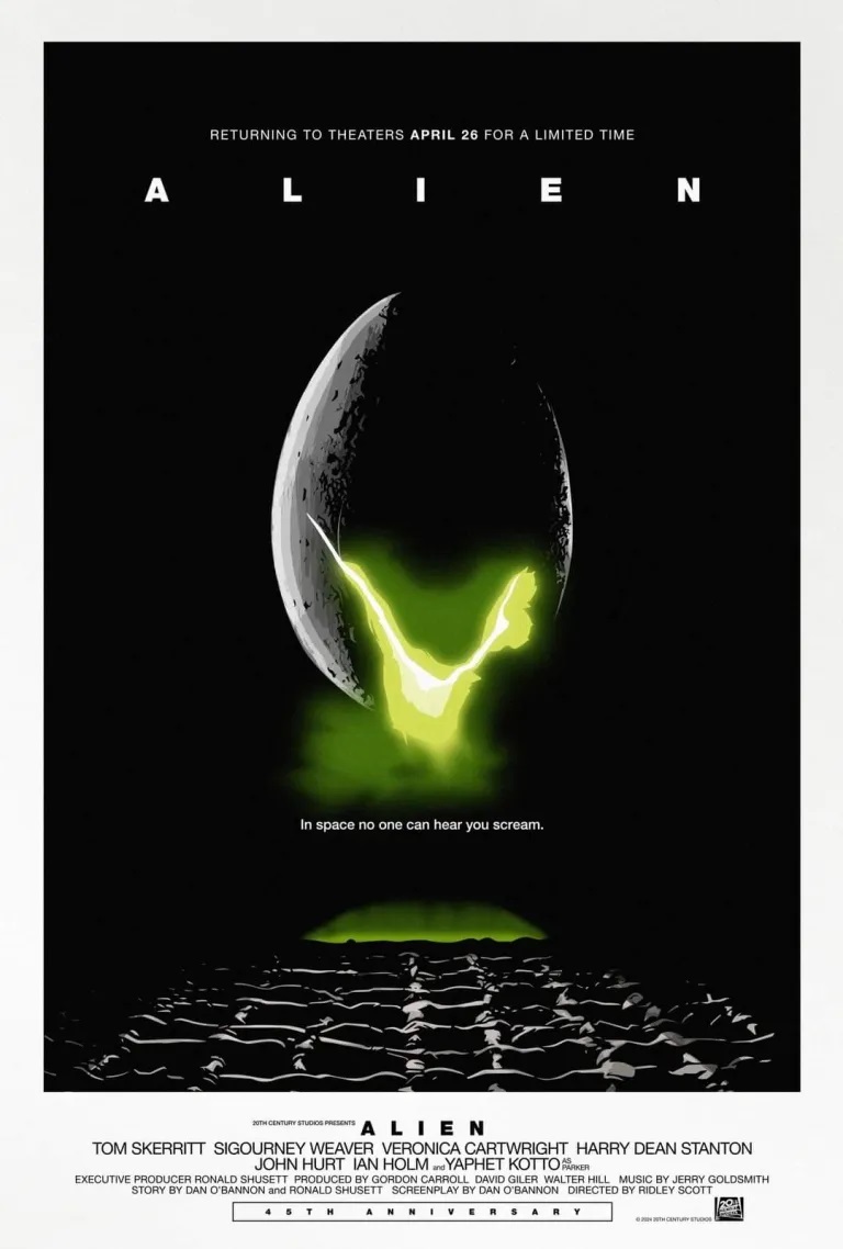 Alien is returning to cinemas on Alien Day. Trailer and details here bit.ly/4aA8FBp #Alien #AlienDay #film #rerelease #cinema #SigourneyWeaver #RidleyScott #AlienRomulus #FedeAlvarez