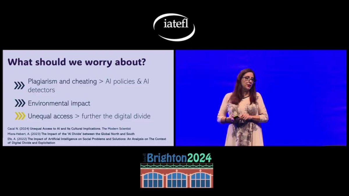 The AI Factor? eltbuzz.com/resource/the-a… Vicki Saumell looks at the issue of using AI in education and presents some questions that might frame this reflection within our own selves as teachers. She proposes we take a more ethical approach.