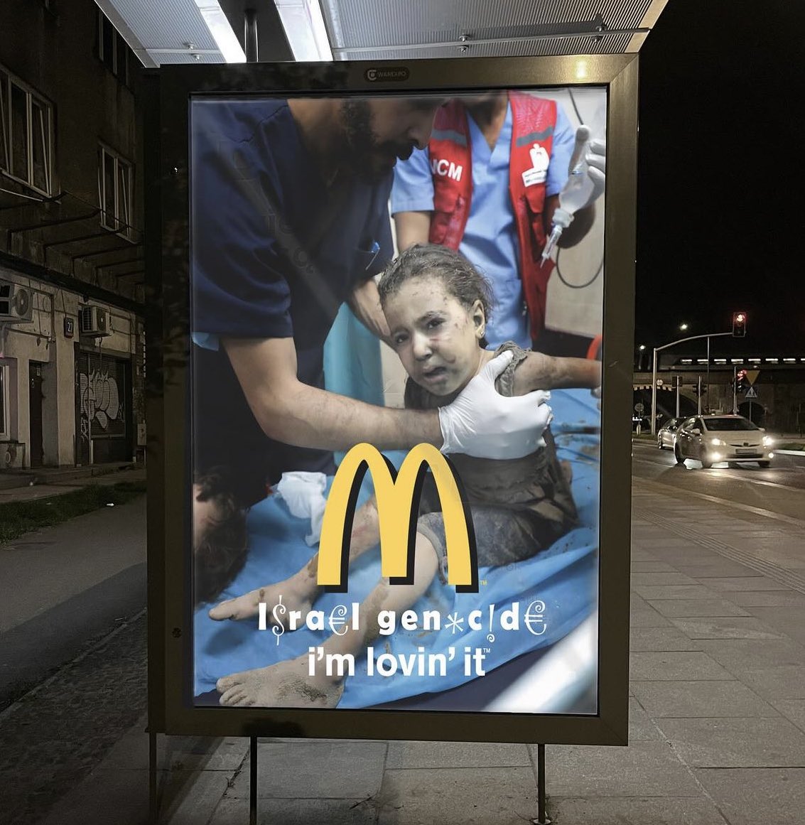 Street Art by Igor Dobrowolski, Warsaw, Poland 🇵🇱 Keep BOYCOTTING child killers like @McDonalds