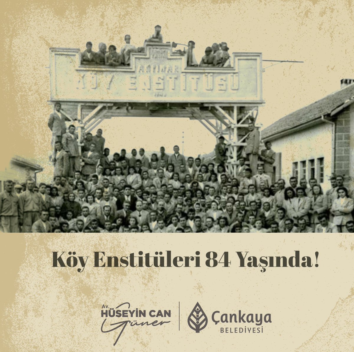 Cumhuriyetimizin ışığı, kalkınmanın temeli, Türkiye’nin en büyük eğitim, kültür ve aydınlanma projesi Köy Enstitülerinin kuruluşunun 84’üncü yılını kutluyorum. Bu özgün eğitim modelini ülkemize kazandıran kurucu kadroları saygı ve minnetle anıyorum.