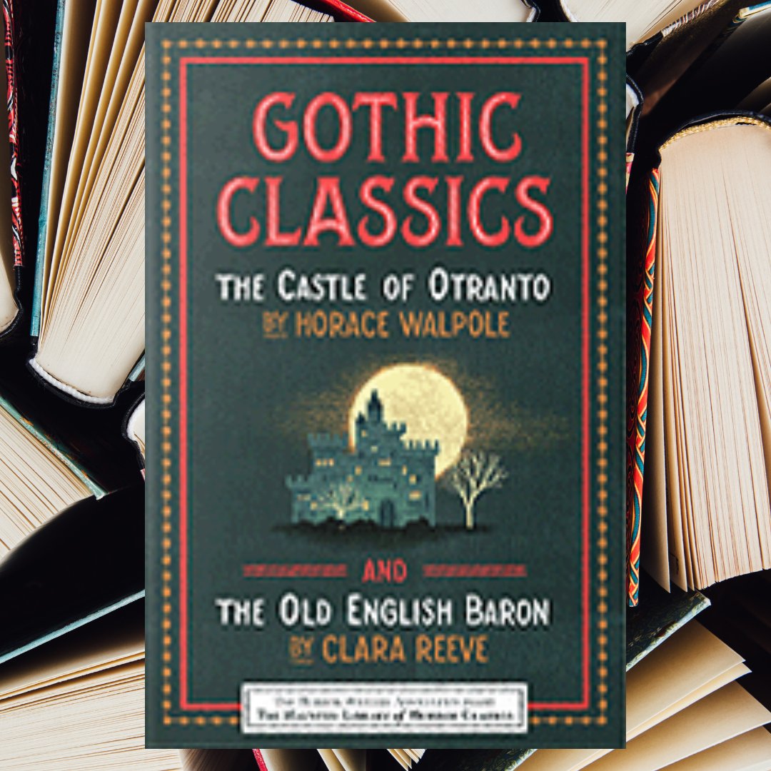 Gothic Classics: The Castle of Otranto and The Old English Baron, one of many volumes from the HWA's Haunted Library of Horror Classics! With an introduction by Robert McCammon. Available for purchase Order here amazon.com/Gothic-Classic…
