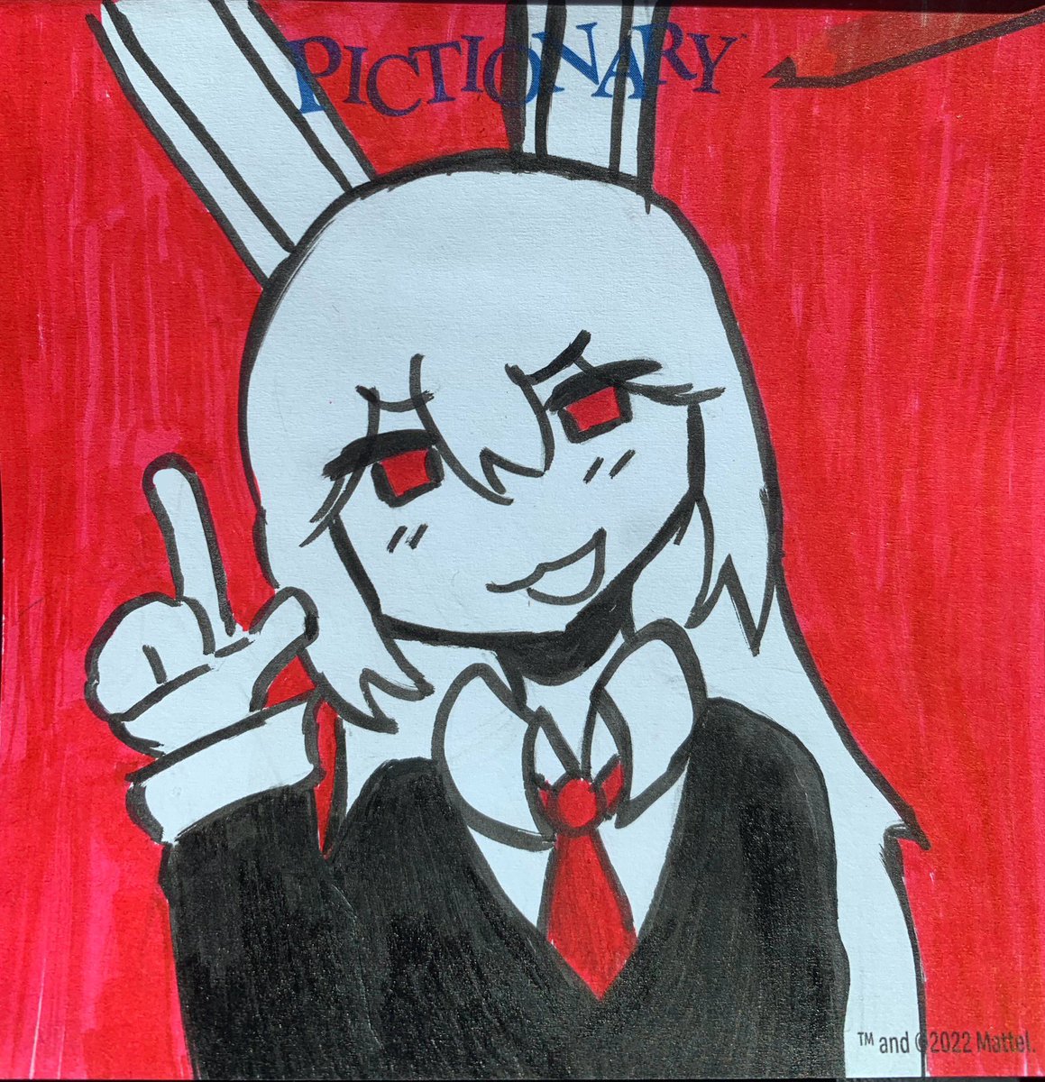 #reisen from #touhouproject on the pictionary.