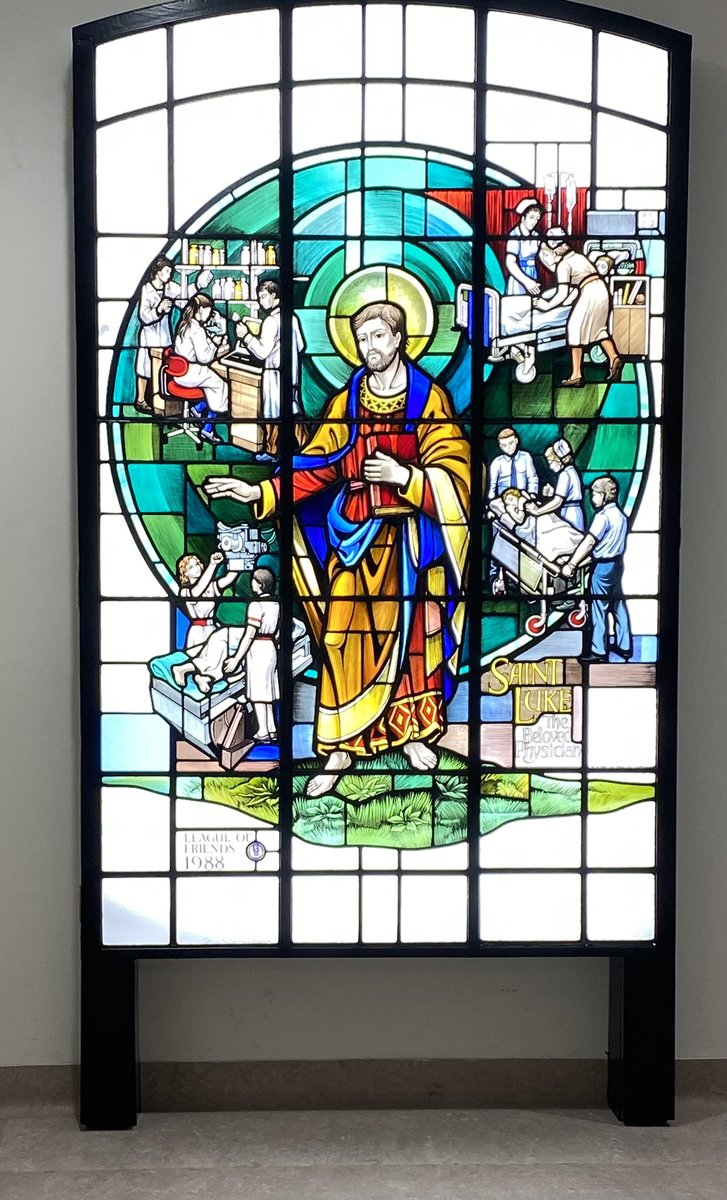 League of Friends QA π (@leagueoffriend1) on Twitter photo New addition to A level corridor in <a href="/PHU_NHS/">Portsmouth Hospitals University NHST</a> the window was originally in the old south block chapel and was funded by the league in 1988 the league has now funded the cleaning and the installation of the window in the corridor next to the other stained glass windows New addition to A level corridor in <a href="/PHU_NHS/">Portsmouth Hospitals University NHST</a> the window was originally in the old south block chapel and was funded by the league in 1988 the league has now funded the cleaning and the installation of the window in the corridor next to the other stained glass windows