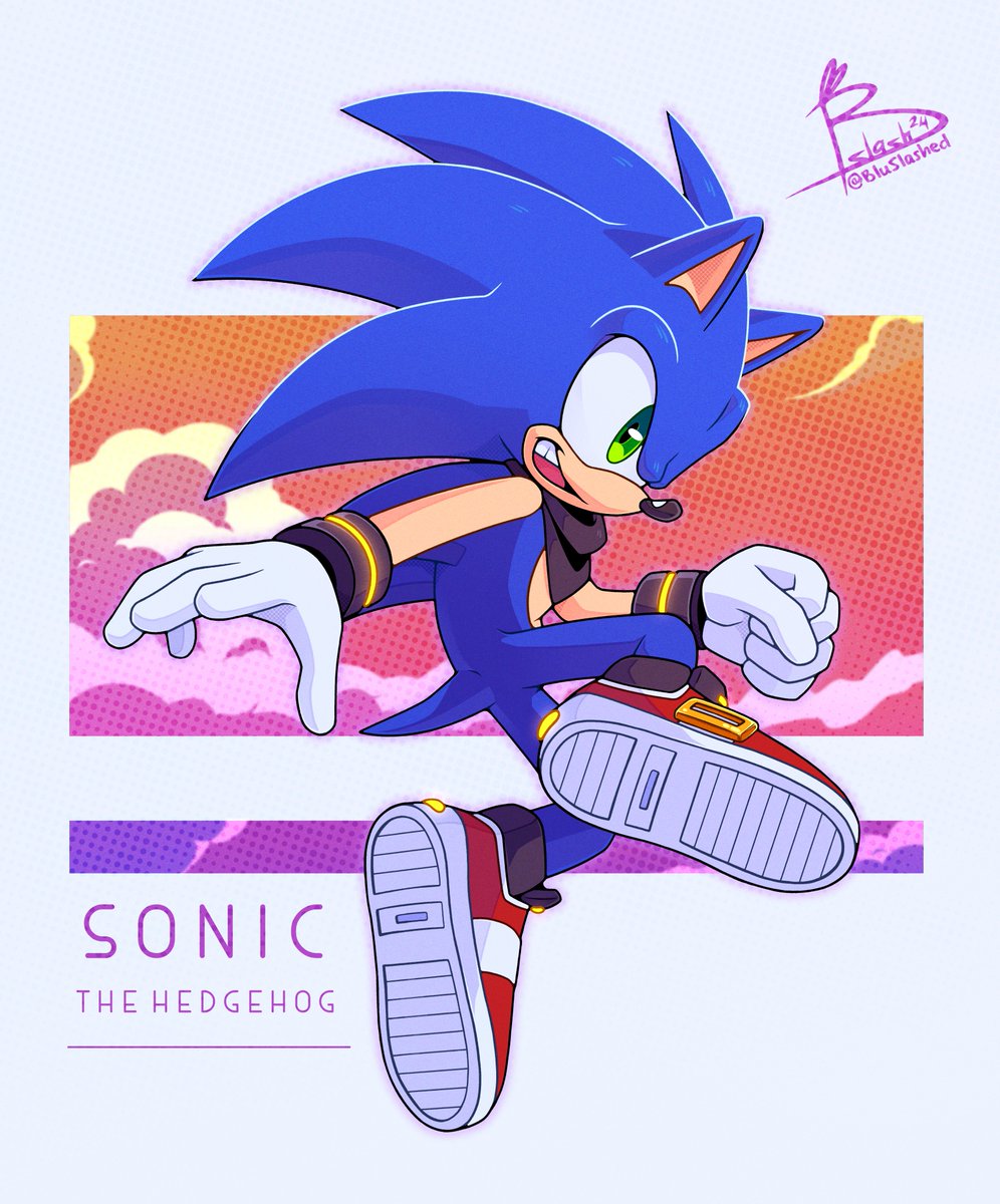 ✨ Just a guy who loves adventure! ✨ #SonicTheHedgehog #fanart