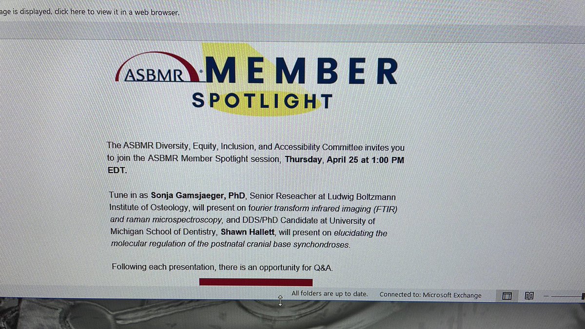 Reminder for the @ASBMR Spotlight session next week ⬇️