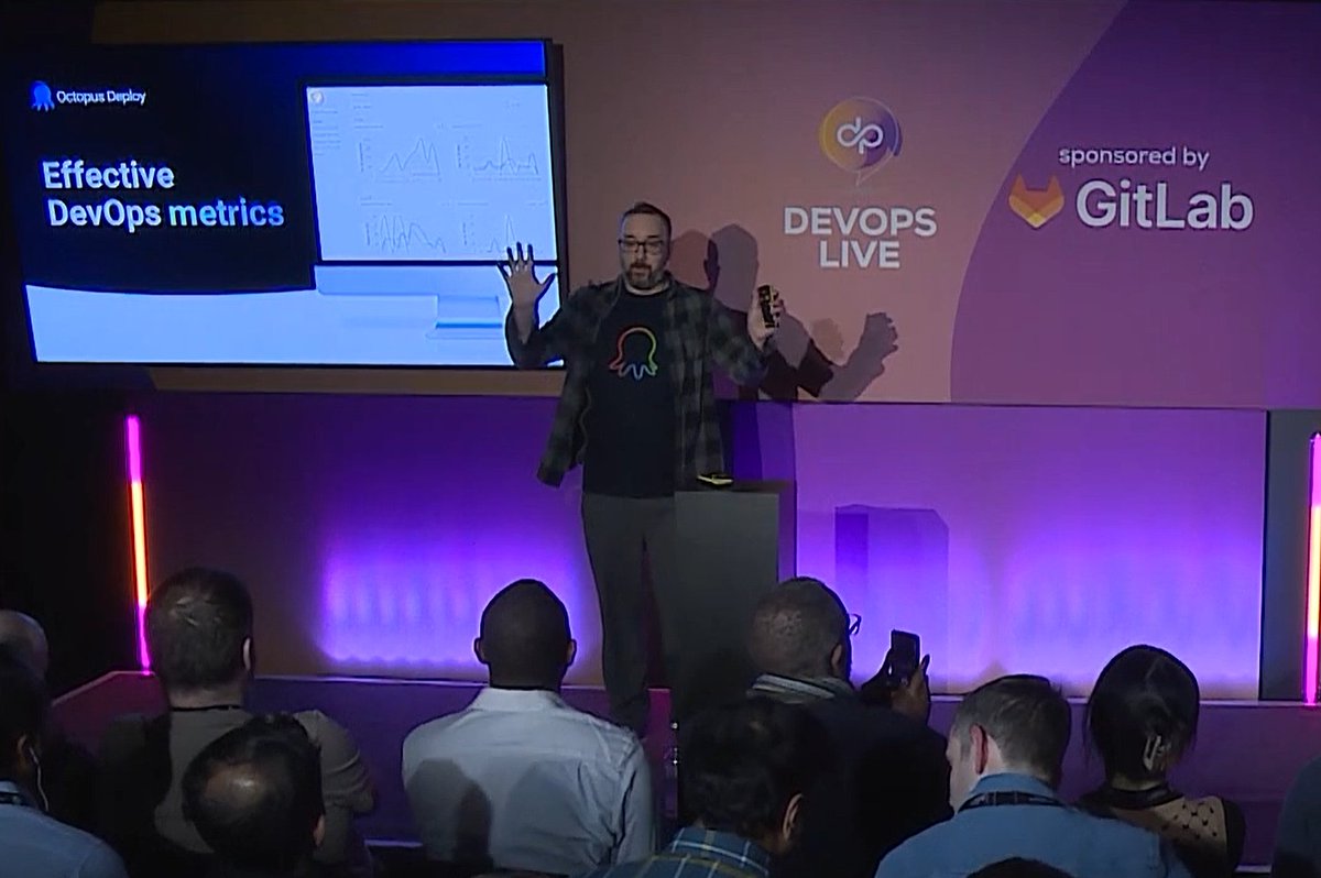 At DevOps Live London, I spoke about effective #DevOps metrics. We hit capacity, so you might have missed the talk. You can access all the talks from #DevOpsLive London 2024 by registering for updates on next year's conference. devopslive.co.uk/2025
