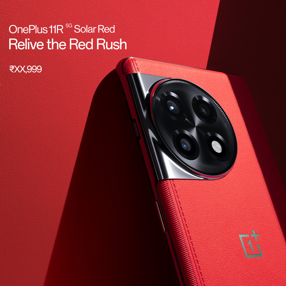 A blend of modern high-performance and elegant design, it's time to experience the power of red with the 8GB RAM + 128GB storage of the #OnePlus11R Pre-book now: onepl.us/3vTRUCa