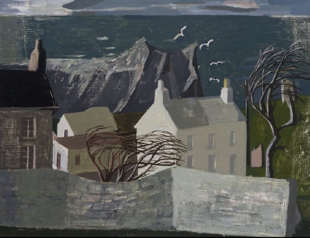 'Gurnards Head.' (1947) Wilhelmina Barns-Graham was a small but vital component of the St Ives school, arriving in Cornwall in 1940 just as Ben Nicholson, Naum Gabo and Barbara Hepworth were transforming the small fishing town into an unlikely hot-bed of British modernism.…