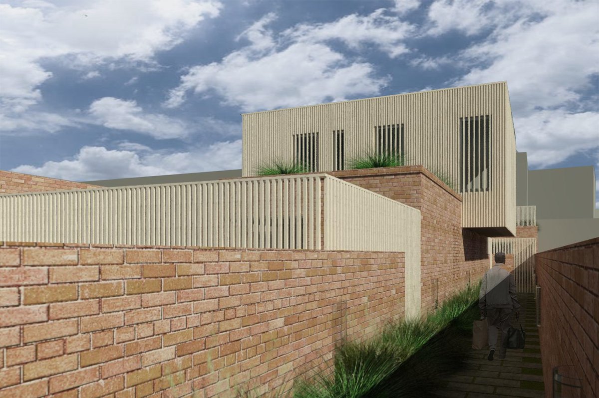 didyoutellthe's tweet photo. Two x 3 bed family homes we are building near Forest Hill in Lewisham due for delivery early 2025. #smallsite #architecture #london #housing @UrbanRandD https://t.co/1zna6n1dVB