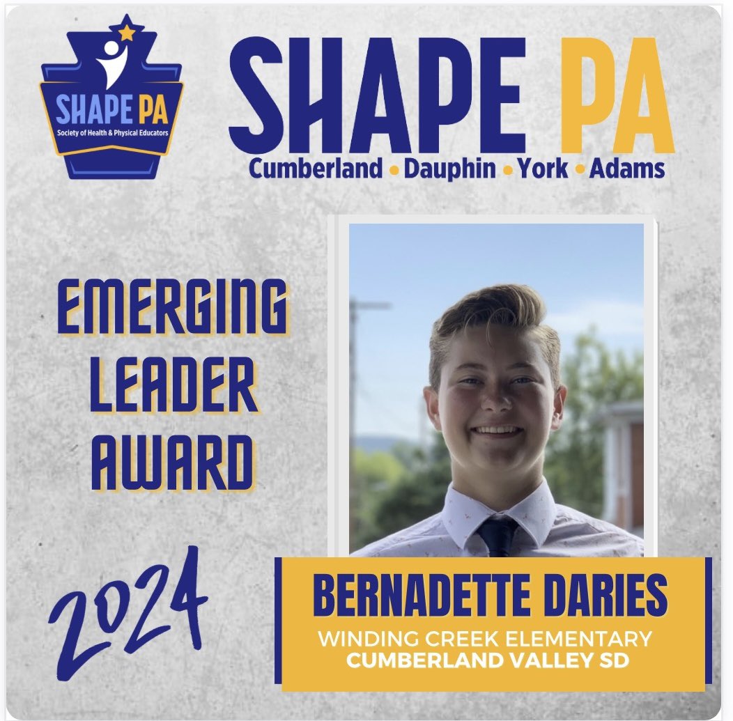 🏆 Award Announcement 📣 Congratulations to Bernadette Daries for winning our local Emerging Leader Award! Great work, @B_Daries ! @CVSDnews