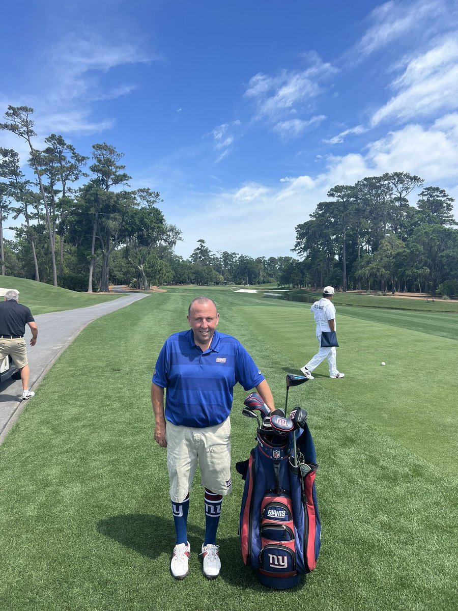 @GioWFAN playing @TPCSawgrass yesterday and today. Today I am wearing the @Mets
