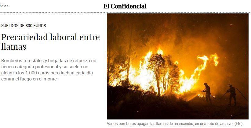 BombersforSPPLB's tweet photo. 1995-2015. Gobierno del PP. 
-Estábamos externalizados en TRAGSA
-Cobrando menos de 1000€
-Equipos de malísima calidad
-Contratados como peones agrícolas
-Amordazados (despido improcedente de Pantxo)
-Reducción del refuerzo un 90%
-Unidades de refuerzo que quedaron de 3 meses https://t.co/zdtIYmADDa