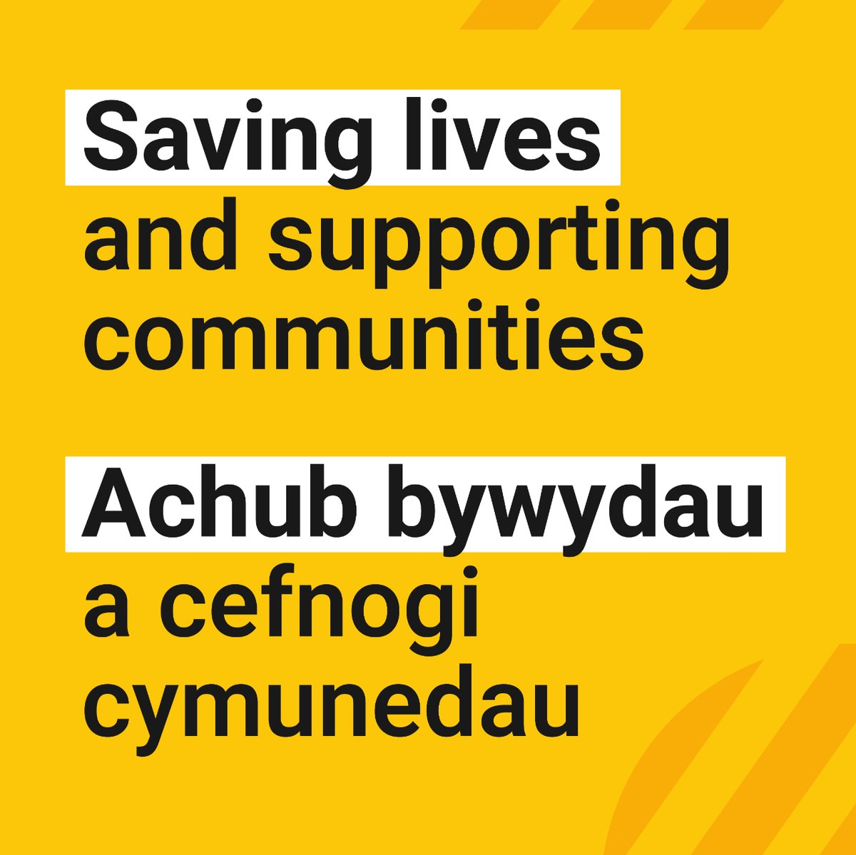 At St John Ambulance Cymru, we are committed to saving lives & supporting communities across Wales. We do this through first aid training, treatment & transport. 🚑 Our people work hard day in, day out, supporting the public & the NHS. Find out more: sjacymru.org.uk
