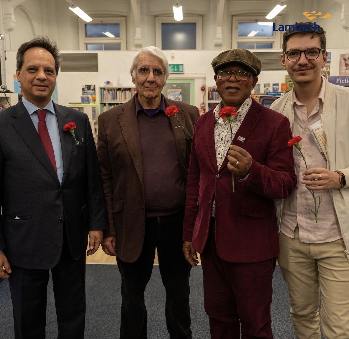 Discover the captivating history of Portugal's Carnation Revolution at the Tate South Lambeth Library. Journey through the tumultuous era and witness the power of liberation. Don't miss this enlightening exhibition running until May 18th!🇵🇹 #PortugueseRevolution #event #stockwell