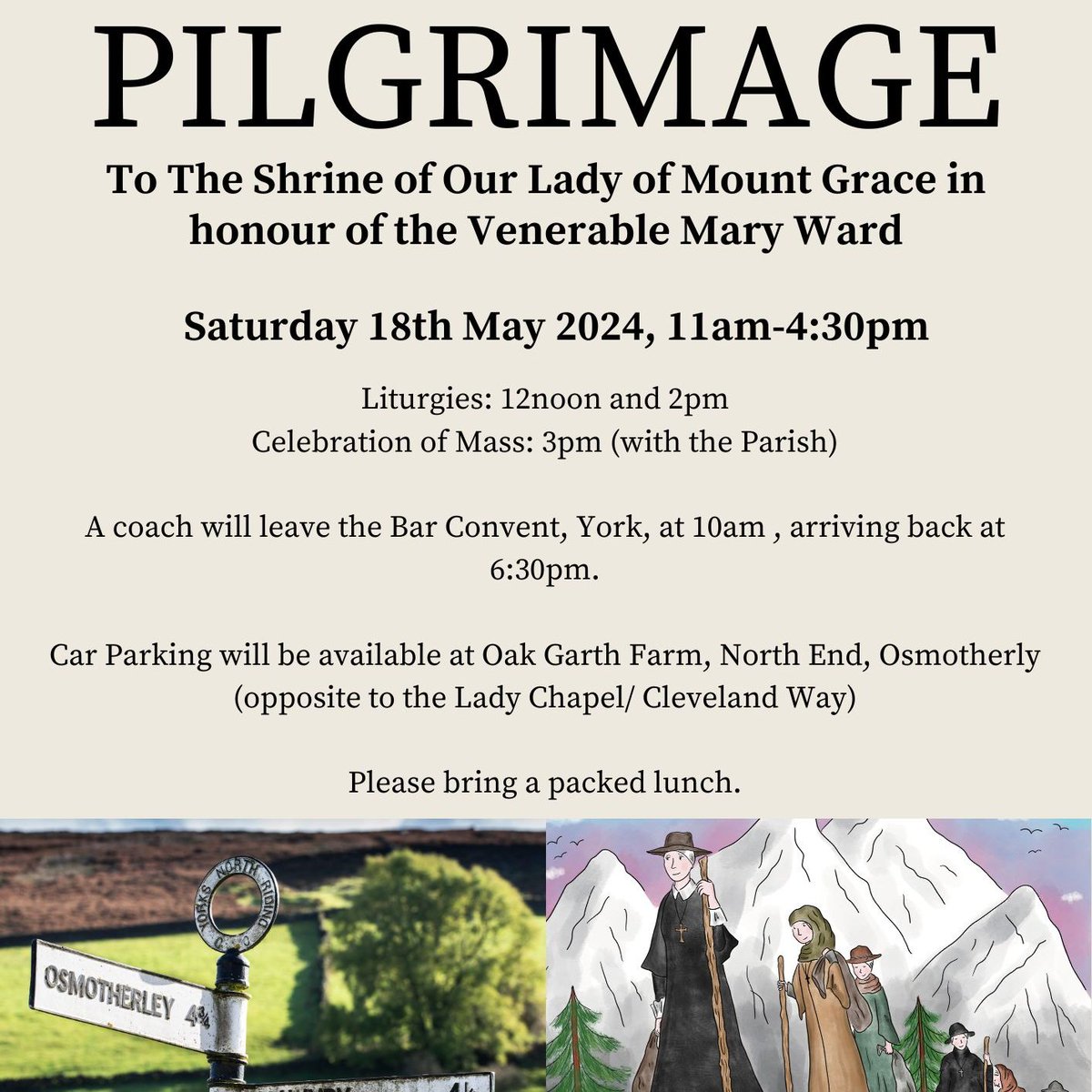 For more info and booking details please go to: barconvent.co.uk/events/pilgrim…