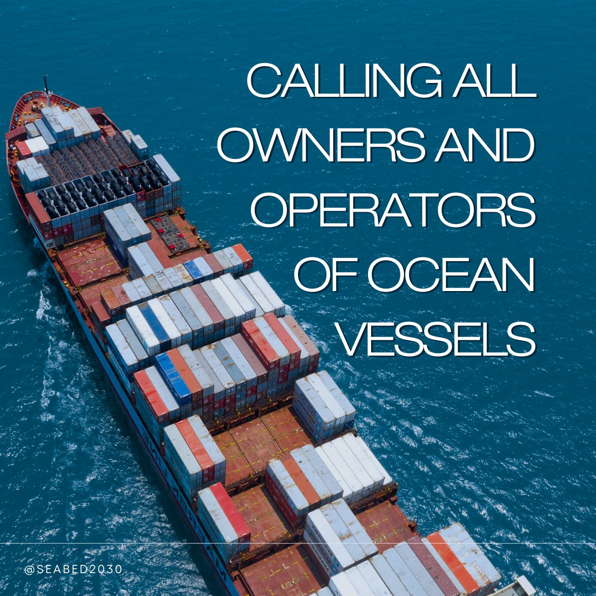 🛥️ If you own or operate an ocean-vessel, we need you! Your feedback is invaluable to reversing the cycle of decline in #ocean health while responsibly supporting the development of a #sustainable ocean #economy. Take part in our questionnaire now 👉 gebco.net/news_and_media…