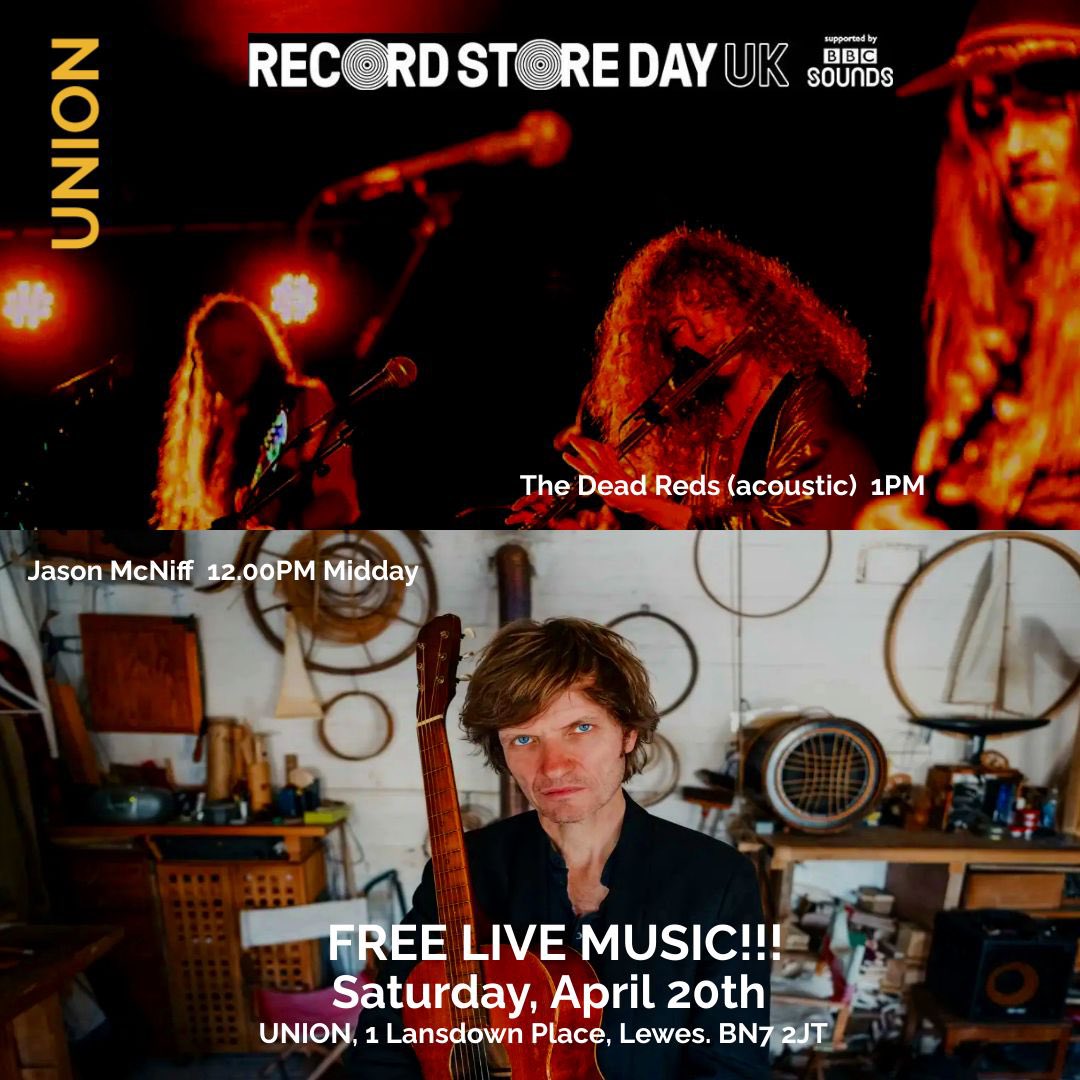 It’s @RSDUK this Saturday & we’re so excited to be putting on loads of amazing live music in celebration & it’s all FREE!! At our Sutton HQ @soundloungecic we have sets from faves all weekend & at Lewes from midday on Saturday! Let’s celebrate local independent record shops!🔥