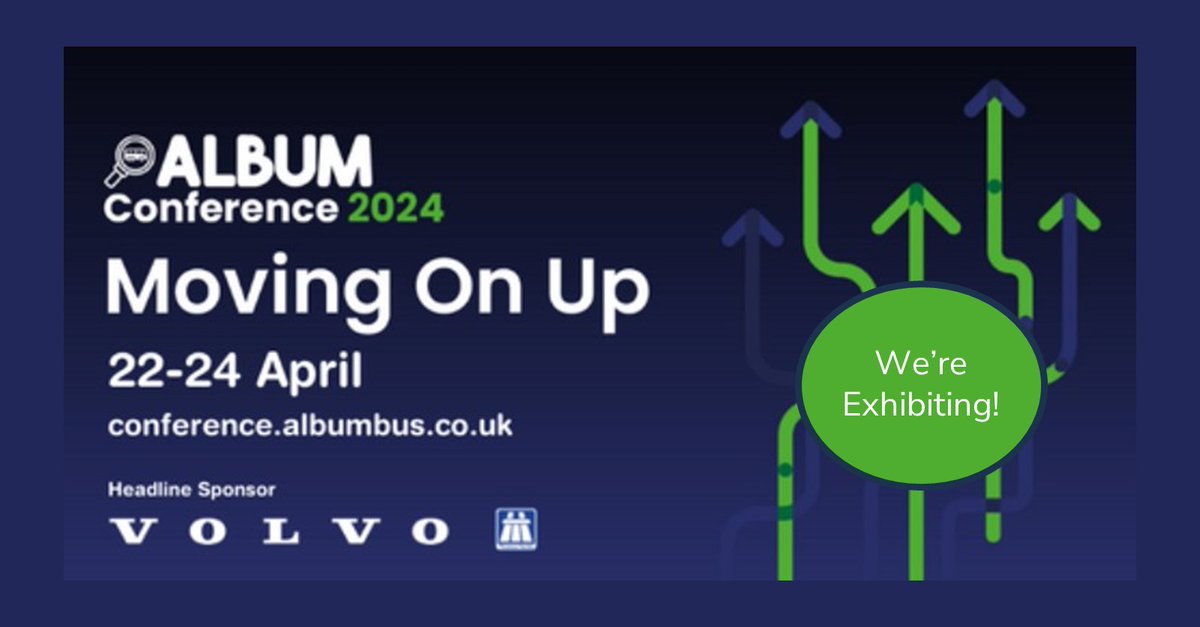 It's only one week to go until the ALBUM conference 2024 hosted by @WarringtonBuses.

Join us on stand 29 and explore how we can help you grow patronage, boost revenue and drive operational efficiency. 

See you there!

#ALBUM2024 #passengertransport #busoperators