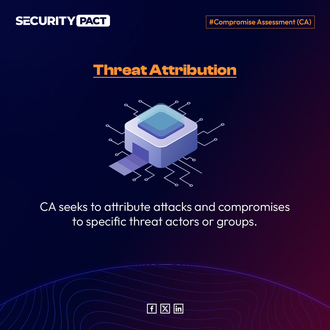 thesecpact's tweet image. Ensure your security with CA services from Security Pact! Detect threats, mitigate compromises, and trust us to safeguard your operations.

Visit securitypact.net or email info@securitypact.net.

#CompromiseAssessment #ThreatDetection #IncidentResponse #SecurityPact
