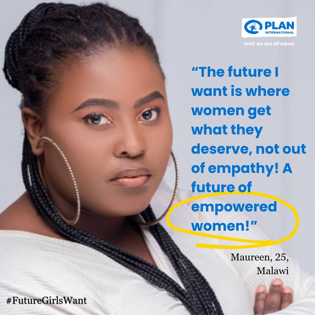 Girls have a right to be heard & involved in decisions which impact their lives & futures! #FutureGirlsWant