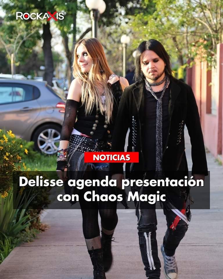 ¡Delisse vuelve con todo! 🤘 

Este 19 de abril, prepárate para vibrar con su regreso en Club Subterráneo de Santiago. 🎸 Además, contarán con la potencia de la banda Chaos Magic, liderada por Caterina Nix. Detalles en nuestra web. 👉🏼acortar.link/wadFAv

#Rockaxis