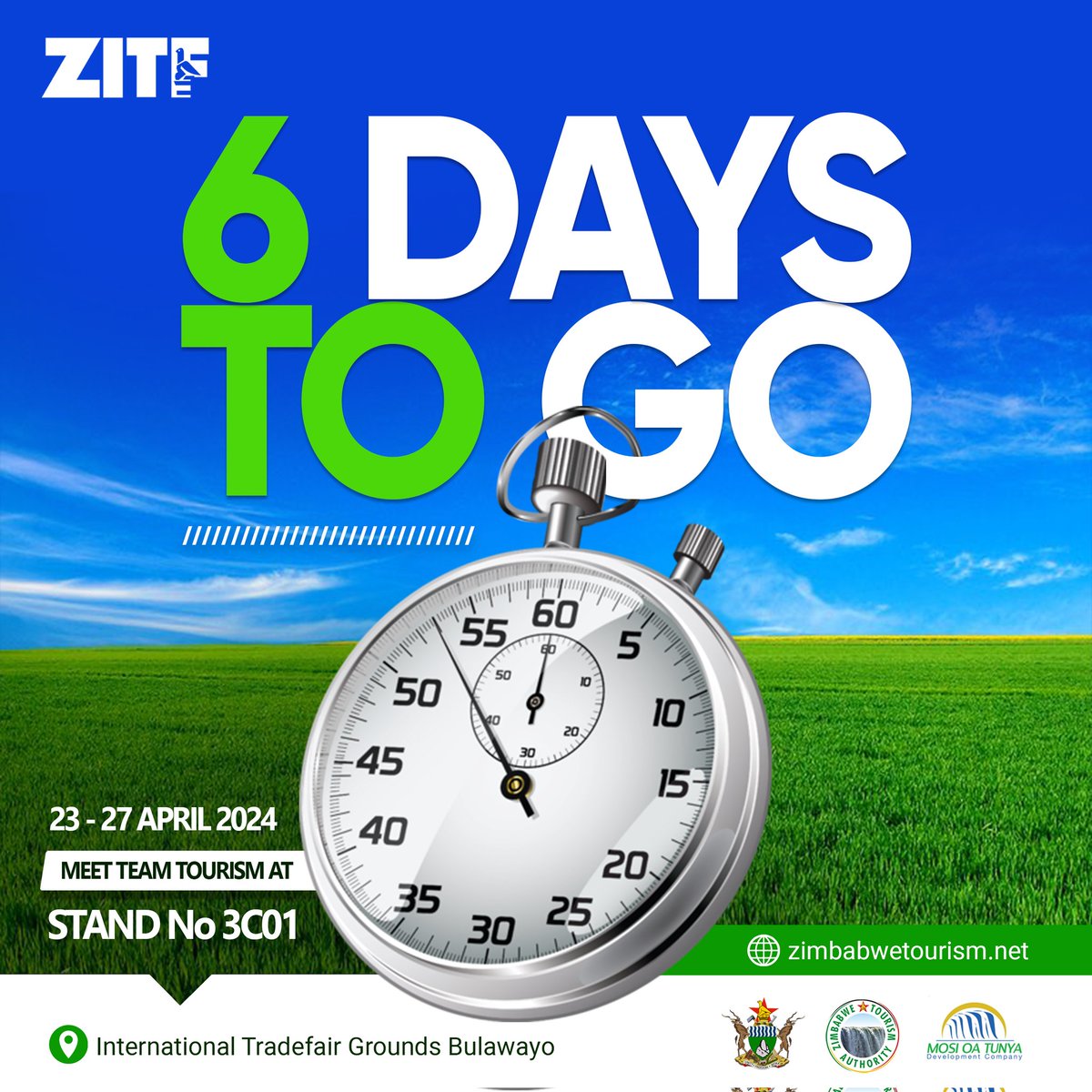 6️⃣ DAYS TO #ZITF2024! Exhibitions & events during the ZITF are a show of where industry trends, ideas & innovative products are unveiled. We look forward to seeing what this strategic business tourism platform has to offer at the 2024 edition. #ZITF2024 #ZITF_64 #Bulawayo…