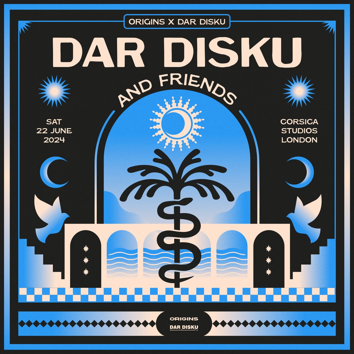 Tickets for the upcoming Origins x Dar Disku event this June are now on sale 🎟 → ra.co/events/1881081