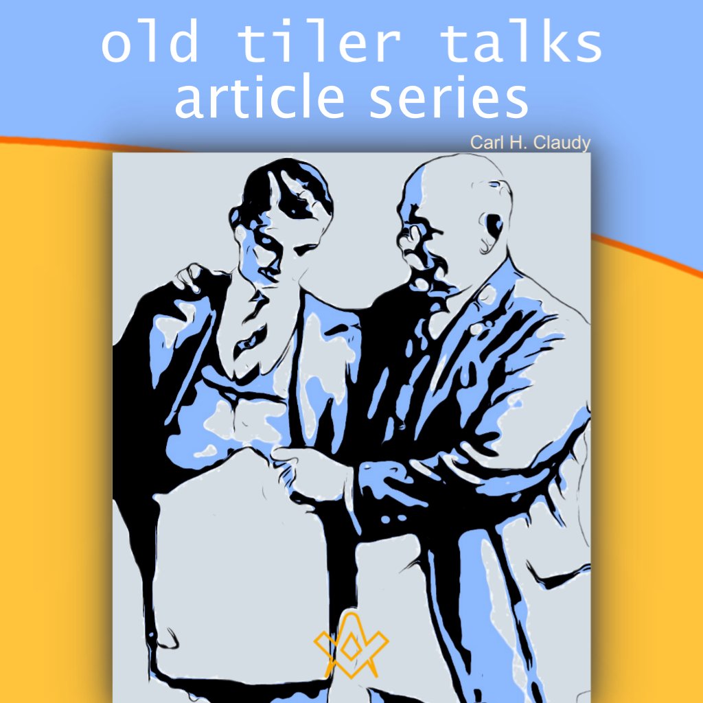 Old Tiler Talks - See Article Series: ift.tt/HcMEbUv #freemasons
#freemasonry
#masonic
#theSquareMagazine
.
.