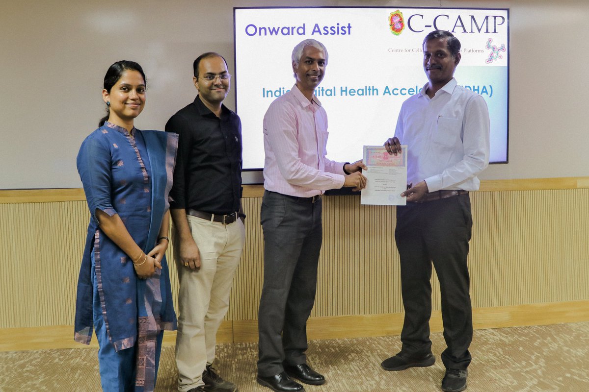 We are excited to announce that PathFlowDx, a digital pathology workflow software developed by @OnwardAI, has received CE certification and is now available in the European market! PathFlowDx, supported by the CCAMP-anchored India Digital Health Accelerator, simplifies and