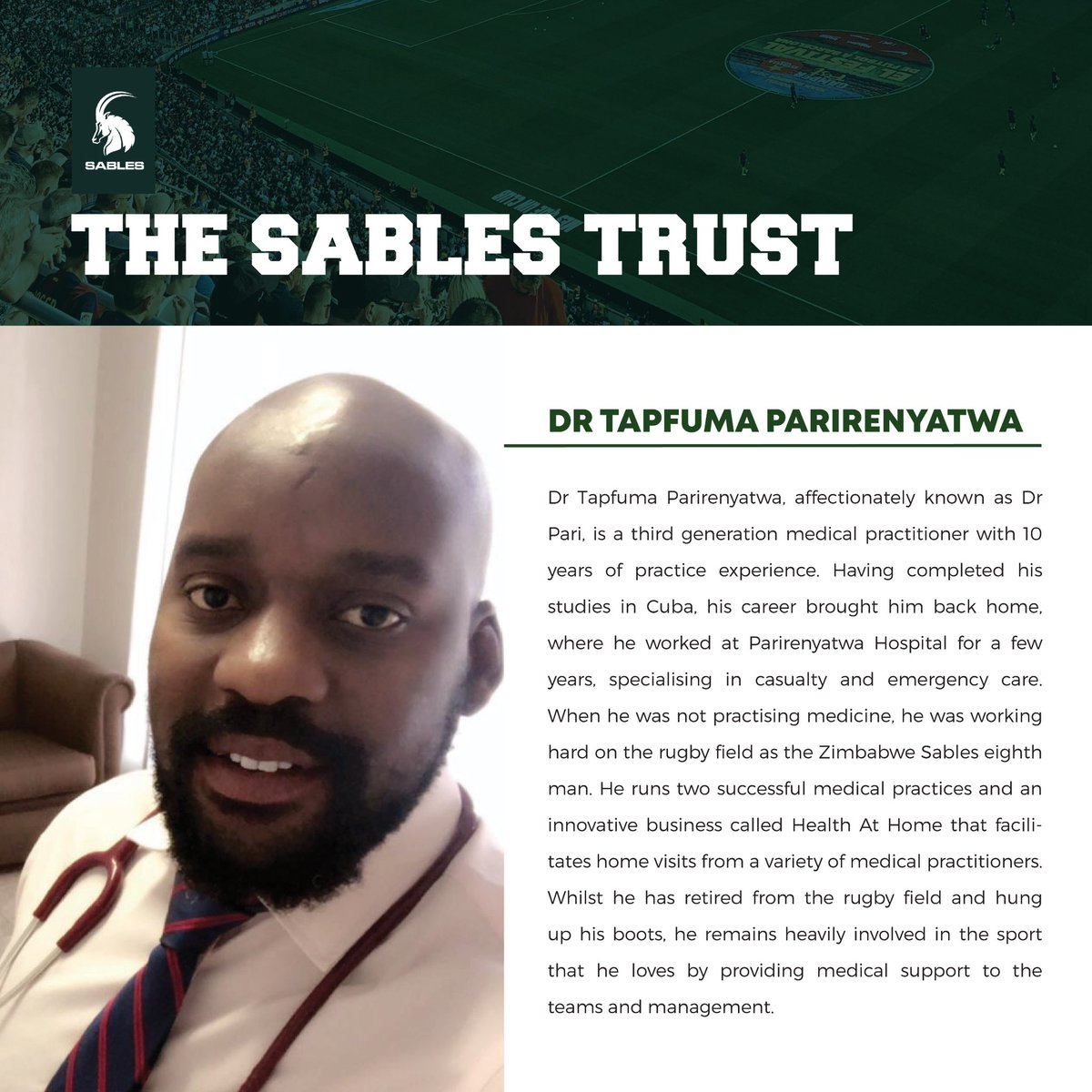 kyrossports's tweet photo. We are delighted to introduce the new Sables Trustees who will spearhead the new World Cup Qualification campaign https://t.co/5p4L2lCaRz