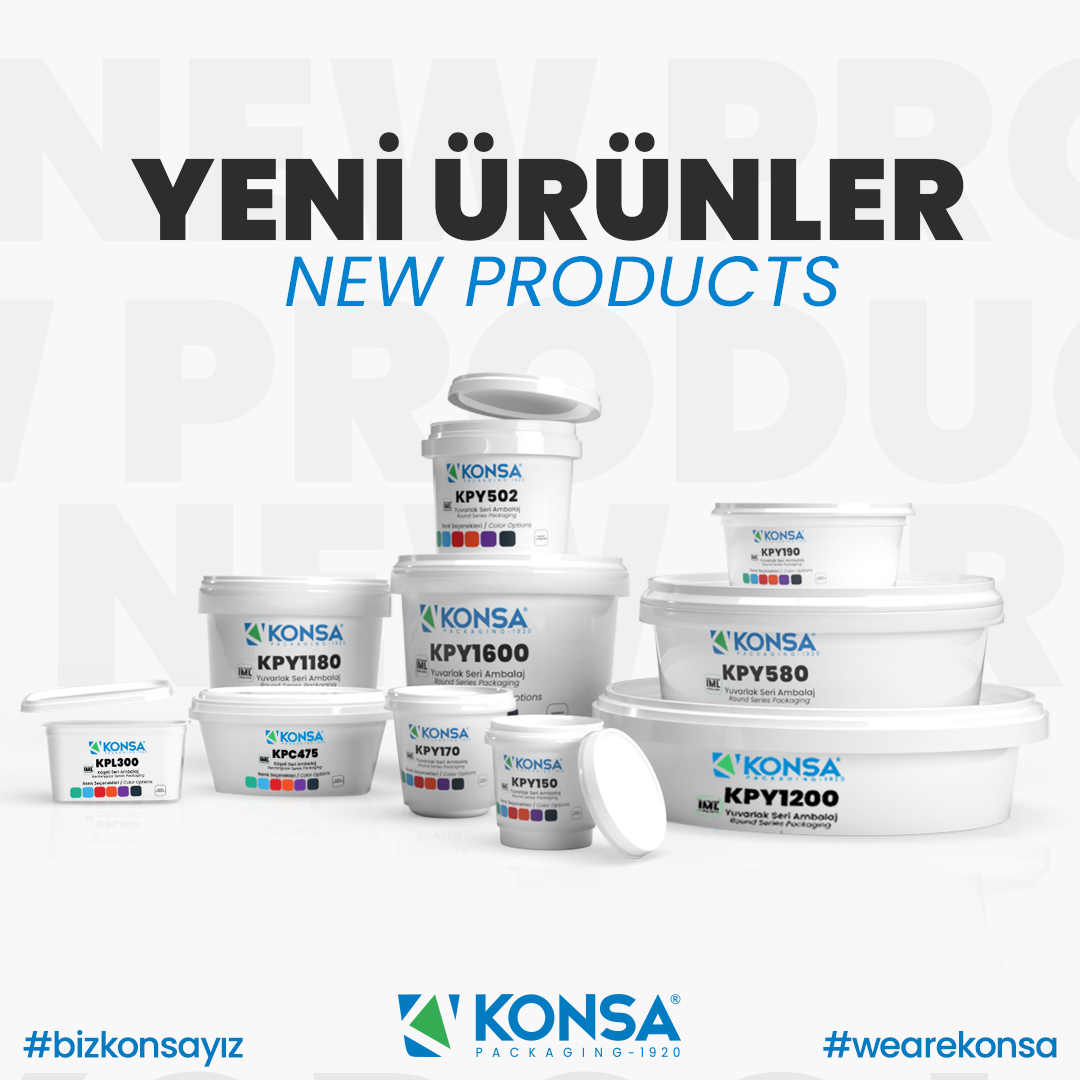 🌟 Yeni Ürünler 🌟 🌟 New Products 🌟 🌐 konsa.com.tr #wearekonsa #bizkonsayız #konsakalitesi #plastikambalaj #ambalaj #plasticpackaging #packagingsolutions #packagingdesign #creativepackaging #paketleme #imlprinting #packaging #yeniürün #newproducts