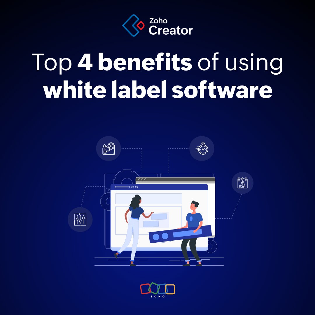 White label apps and software are a great way for organizations to monetize software without actually going through the hassle of developing it. Read this blog to learn about the top 4 benefits of using white label software: zurl.co/TPeP #LowCode #Blog #Tech