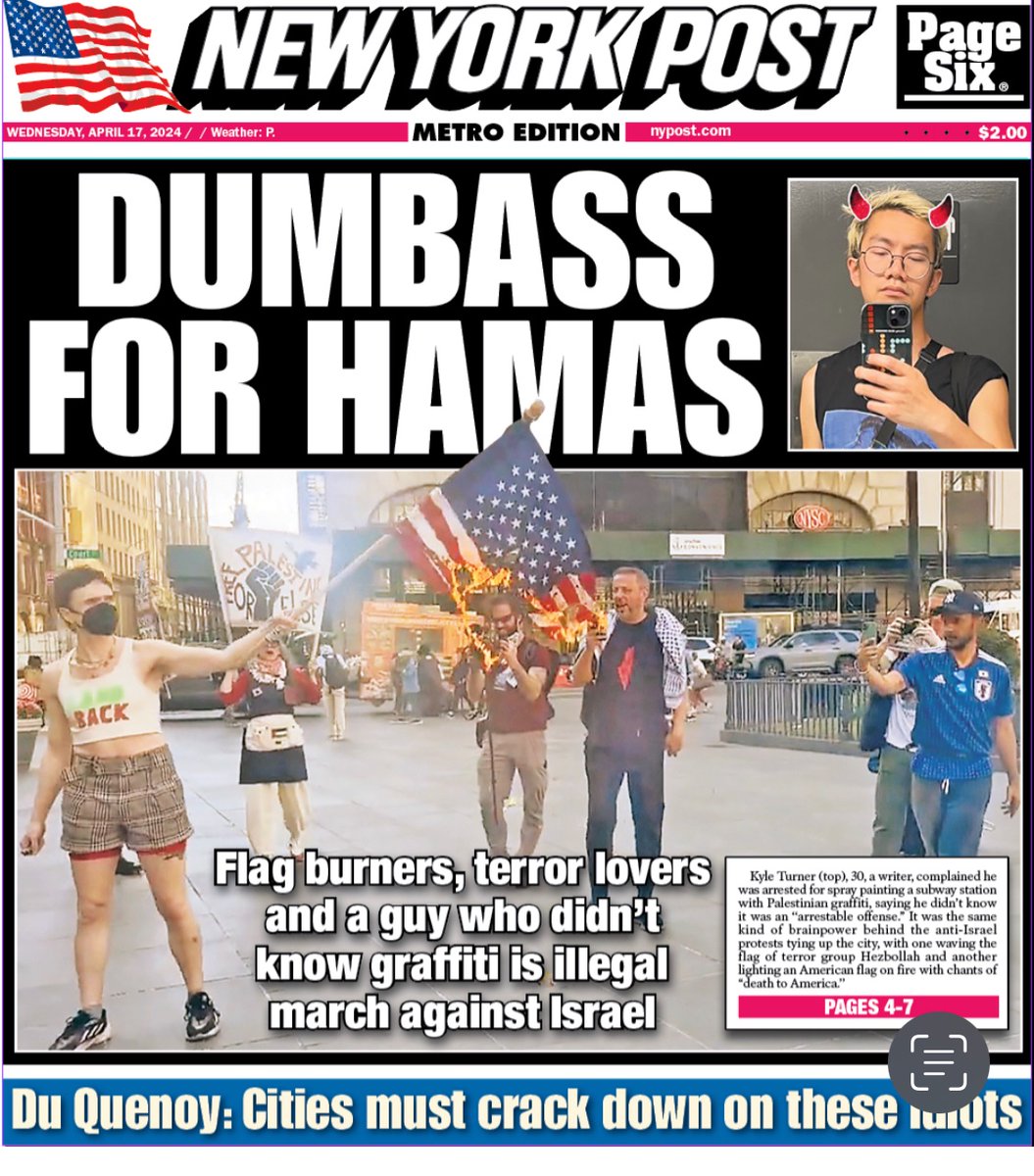 PBFI President Paul du Quenoy on the front page of America’s best newspaper this morning @nypost