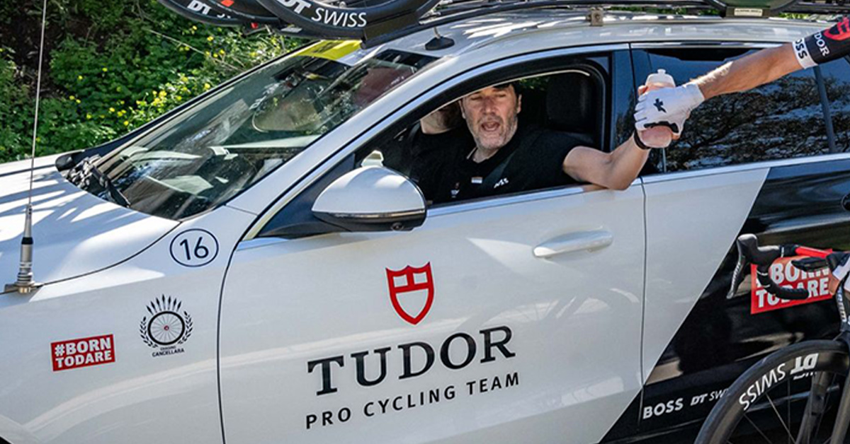 Abbiamo fatto due chiacchiere con <a href="/Toso_74/">Matteo Tosatto</a>, che guida la <a href="/TudorProCycling/">Tudor Pro Cycling Team</a> da inizio stagione. Al <a href="/Tourof_TheAlps/">Tour of The Alps</a> il diesse trevigiano sta prendendo spunto per il <a href="/giroditalia/">Giro d'Italia</a>

bici.pro/news/professio…