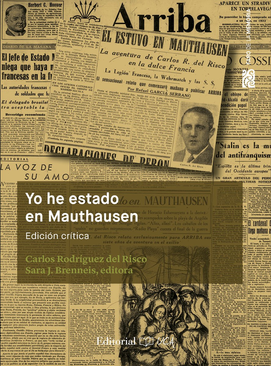 🗓️Divendres, 20 h a la Joan Oliva: presentació de l'edició crítica del llibre “Yo he estado en Mauthausen” de Carlos Rodríguez del Risco. Edició de Sara J. Brenneis on es remarca el paper clau i polèmic d'España a la Segona Guerra Mundial i l'Holocaust ℹ️vilanova.cat/cultura/mh_vng