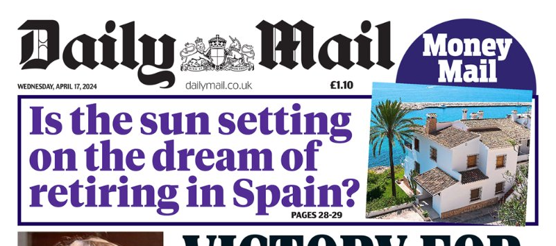 'Expats feared it spelt even further restrictions on their ability to live and work in Spain — both of which have become more difficult since Brexit.' Paper which demanded darkness now moans about the sunset. archive.ph/hvG1c
