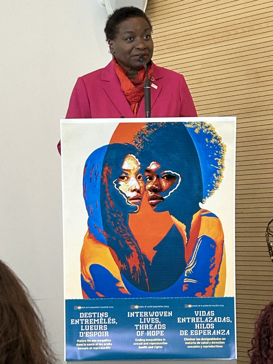 2024 State of World Population Report unveiled in Geneva! Our lives are intimately intervoven. There will be little success if we do not come together as one, work together inclusively and seek to leave no one behind especially on SRHR! #StateofWorldPopulation2024