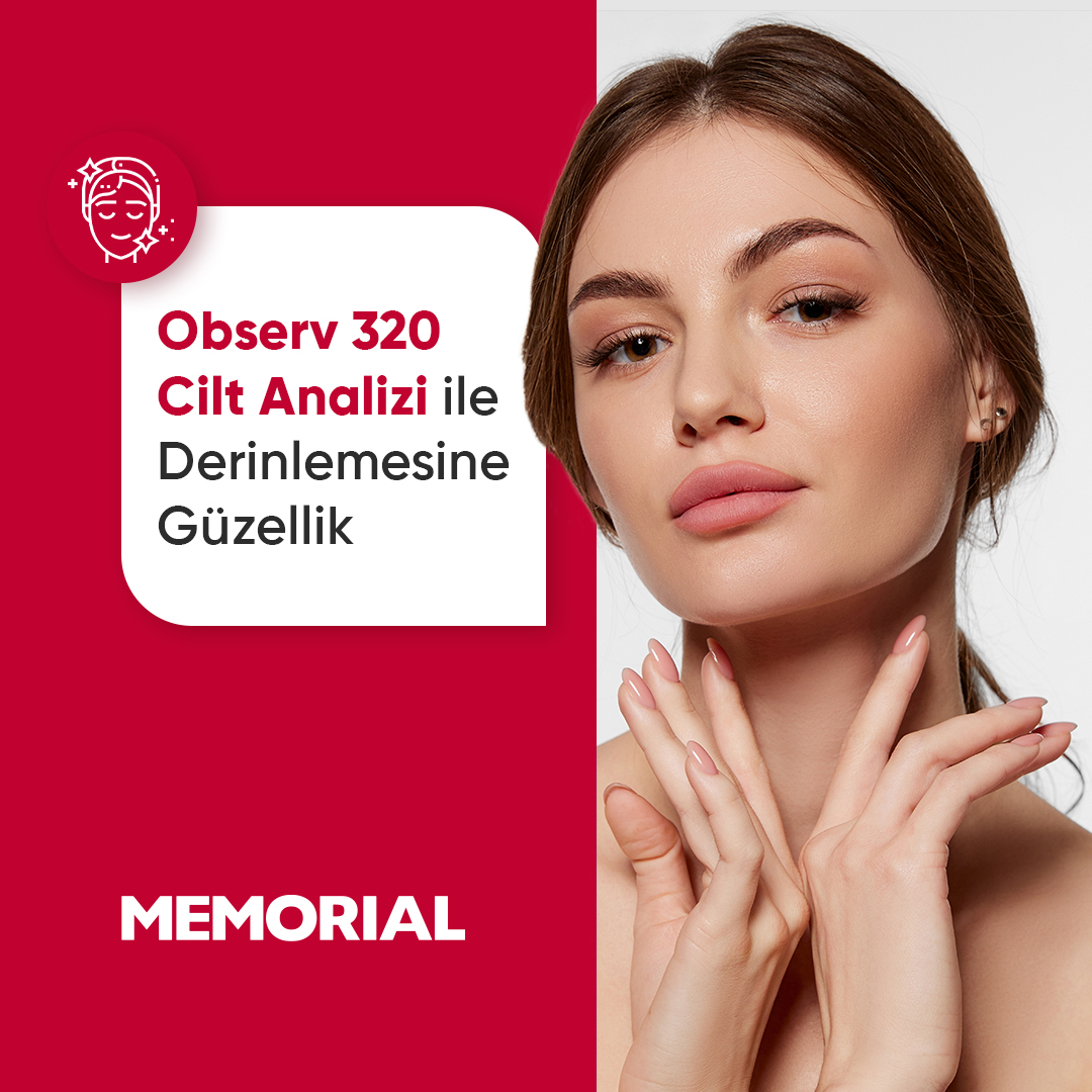 🌟Observ 320 Cilt Analizi, cilt tipinizden lekelere kadar her detayın değerlendirilmesini sağlayarak, size özel bir bakım rutini oluşturmanıza yardımcı olabiliyor. Ayrıca gül hastalığı, akne gibi pek çok konuda size rehberlik edebiliyor.