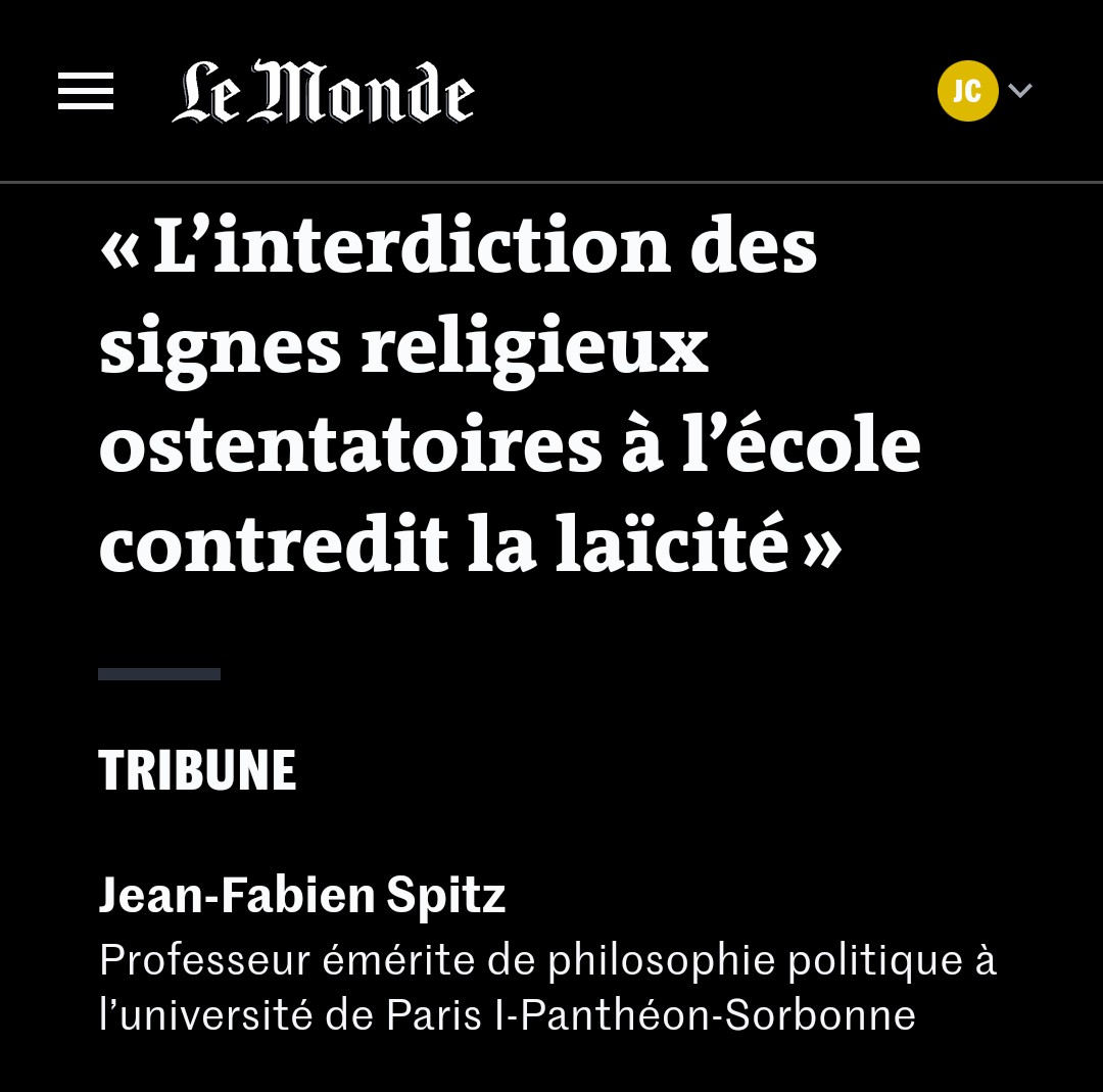LassanaDT's tweet photo. Je pensais pas tomber un jour que une tribune du Monde qui dise aussi clairement les termes https://t.co/pQEP6cvF4m