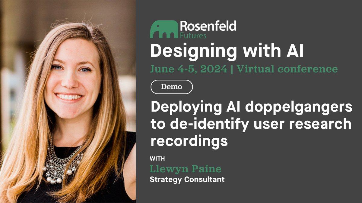 User research recordings under biometric privacy laws like BIPA & CCPA pose legal risks, requiring increasingly stringent redaction. AI offers solutions—learn how to intelligently redact biometric identifiers for long-term insights at #DWAI2024. rosenfeldmedia.com/events/futures…