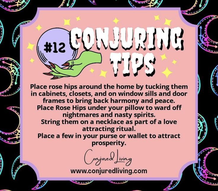 #12 conjuring Tips