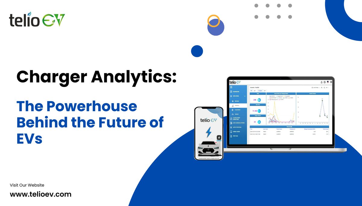 The future of EVs is powered by data! ⚡ Our latest newsletter explores how charger analytics is revolutionizing the EV experience for drivers & operators.  Click here to unlock a sustainable & efficient future of mobility #newsletter #futureofmobility #ev #efficiency #charging