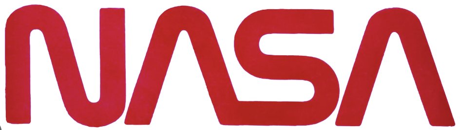I was yesterday years old when I first noticed that NIST (Nat'l Inst of Standards and Technology) uses the same 'Worm' typeface in their logotype as NASA did (now retired, 14 CFR 1221).