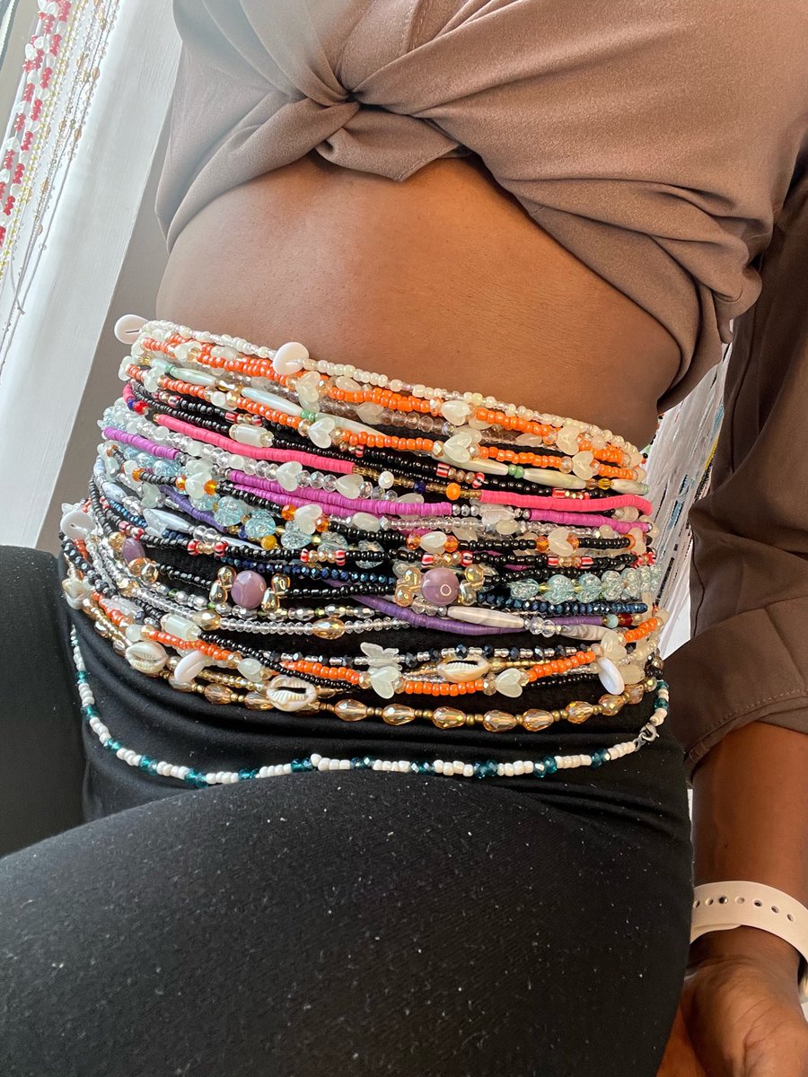 How many waist beads can you wear at a time?